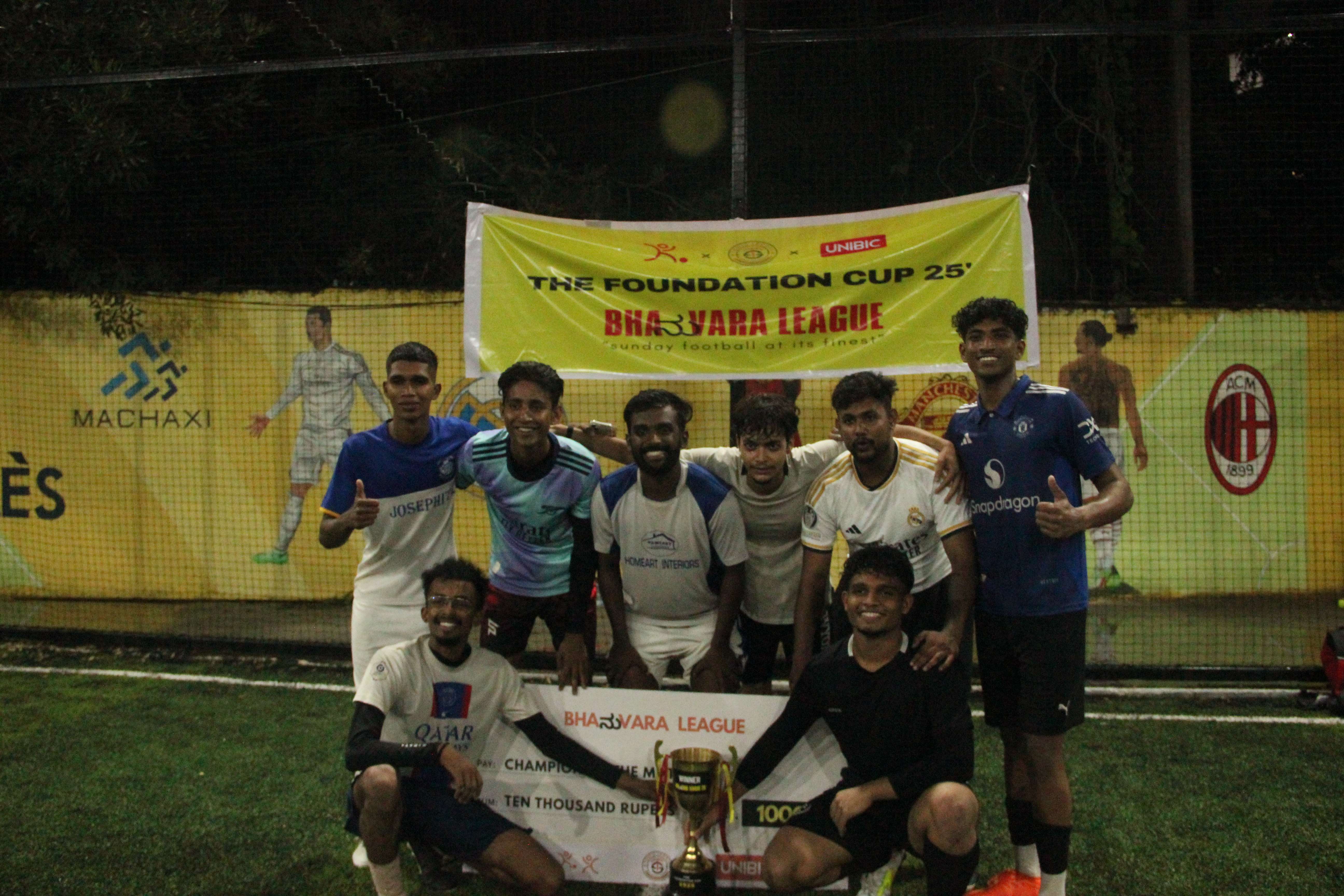 Team SUII - Foundation Cup Champions